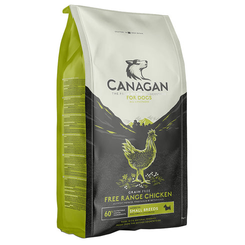 Hrana uscata pentru caini Canagan Grain Free Small Breed Pui 6kg